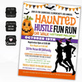 Haunted Hustle Fun Run Flyer
